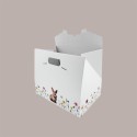 10 Pz Baulotto Porta Colomba con Grafica Coniglietto 33,5x23,5H25 cm [ed77be5f]