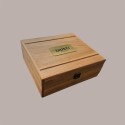 Cofanetto Regalo in Legno Elegante Tris 100 ml Medaglie D'Oro Aceto Giusti [871820a7]