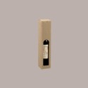 Scatola Astuccio Porta 1 Bottiglia 250/500 ml Olio in Cartoncino Onda Avana Petit 55x55H240mm 20 Pezzi [0013a8eb]