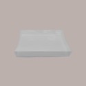 5 Pz Scatola Porta Cioccolatini Pelle Nero Inserto Oro Fascia Trasparente 215x145H35 mm [a23eaa43]
