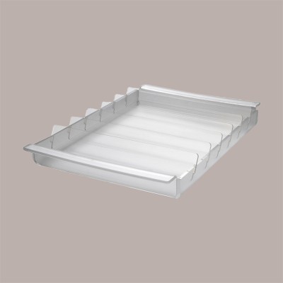 Espositore Espogel Down Rettangolare in Plexiglass per Biscotti Stecco Gelato 360x235H48mm [66555e11]