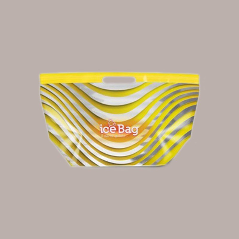 Busta Termica Ice Bag Gelato Riutilizzabile Blu 35x22 cm 100pezzi [7d16f86e]