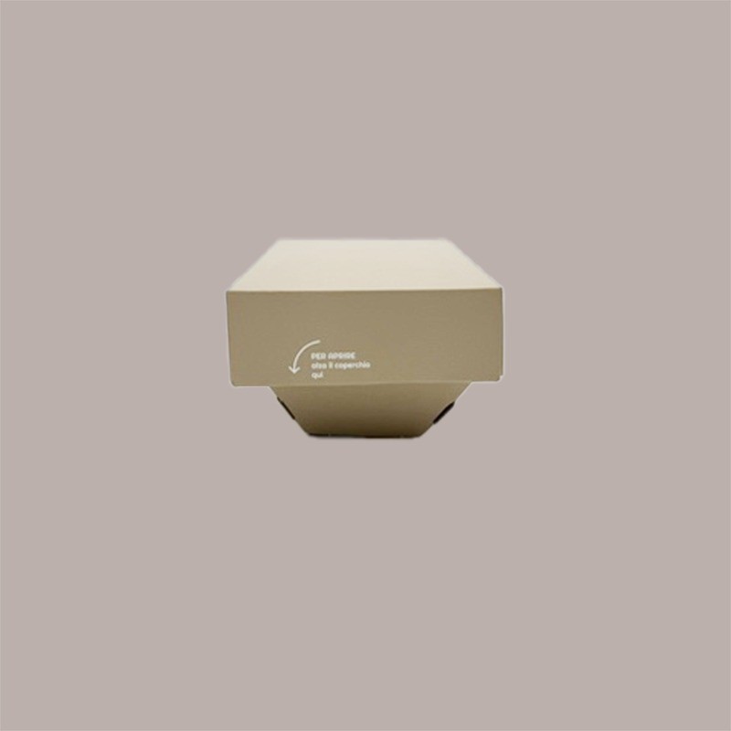 30 Pz Vaschetta per Gelato PaperGel Nocciola 500 gr Totalmente in Carta [e67e4842]