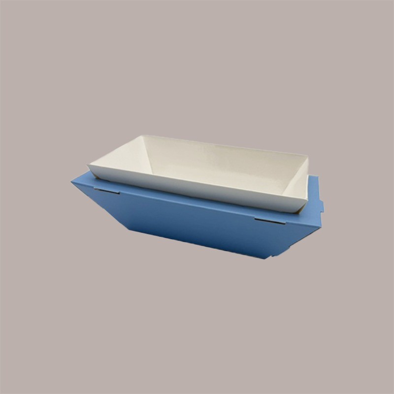 30 Pz Vaschetta per Gelato PaperGel Azzurra 750 gr Totalmente in Carta [d39f1659]