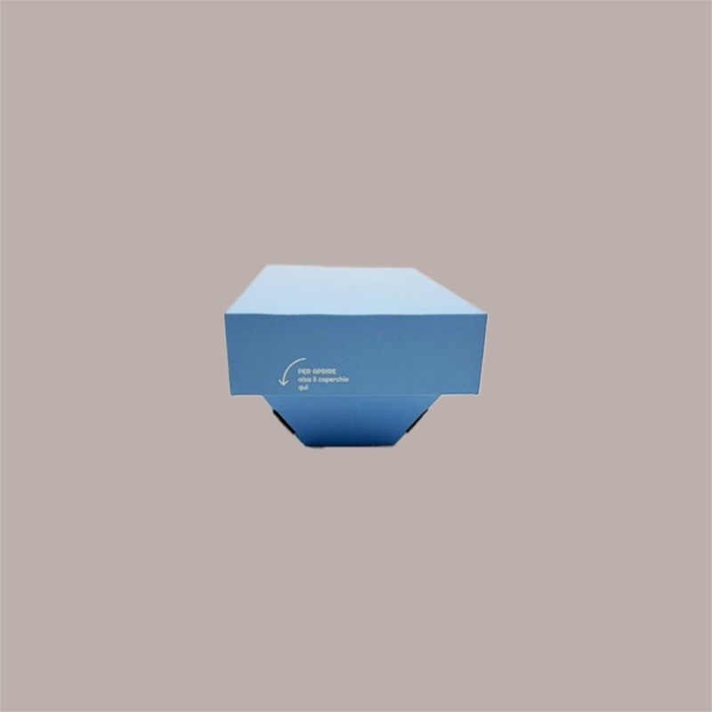 30 Pz Vaschetta per Gelato PaperGel Azzurra 750 gr Totalmente in Carta [61d29043]