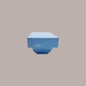 30 Pz Vaschetta per Gelato PaperGel Azzurra 750 gr Totalmente in Carta [61d29043]