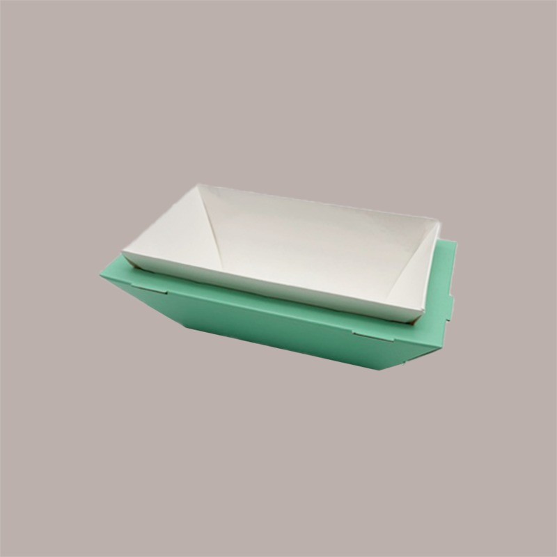 30 Pz Vaschetta per Gelato PaperGel Verde 350 gr Totalmente in Carta [a840dd6b]