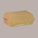 100 Pz Porta Panino Hamburger Grande Carta Avana Bio 190x110H75 [a2f07f6c]