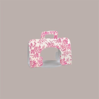 20 Pz Scatola Carta Fiori Rosa Primavera Strip Colomba 1000g 33x19H21 [2fb1636a]
