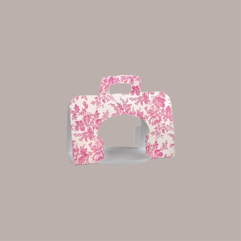 20 Pz Scatola Carta Fiori Rosa Primavera Strip Colomba 1000g 33x19H21 [2fb1636a]