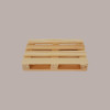 5 Pezzi Bancale Legno Naturale Mini Vassoio Pallet 8x12H2 cm [db8b7441]