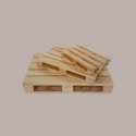 5 Pezzi Bancale Legno Naturale Mini Vassoio Pallet 8x12H2 cm [a0c15c25]