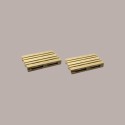 5 Pezzi Bancale Legno Naturale Mini Vassoio Pallet 12x18H2,5 cm [90704520]
