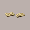 5 Pezzi Bancale Legno Naturale Mini Vassoio Pallet 12x18H2,5 cm [90704520]