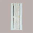 2 Pezzi Bancale Legno Naturale Mini Vassoio Pallet 15x40H3,5 cm [9faae3d1]