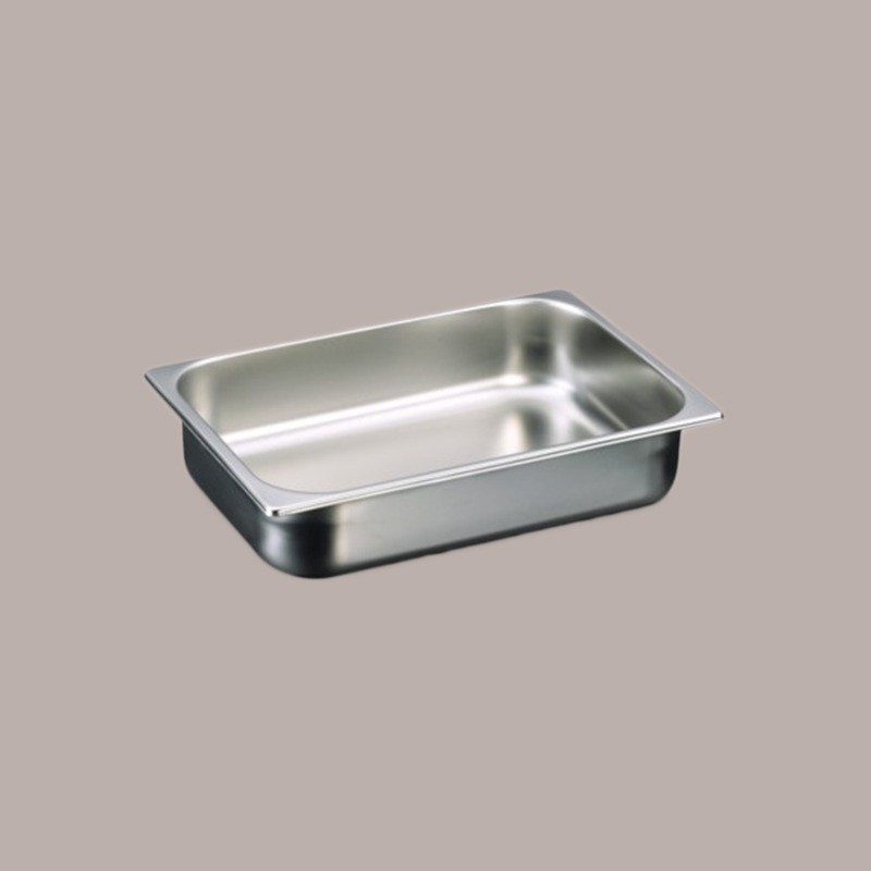 Bacinella Vaschetta Acciaio Inox Gastronomica Ideale per Gelato 360x165x120mm [38d29bf7]