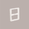 Maniglia Trasparente per Estrazione Carapina 22x19,9 cm [73ff3bfd]