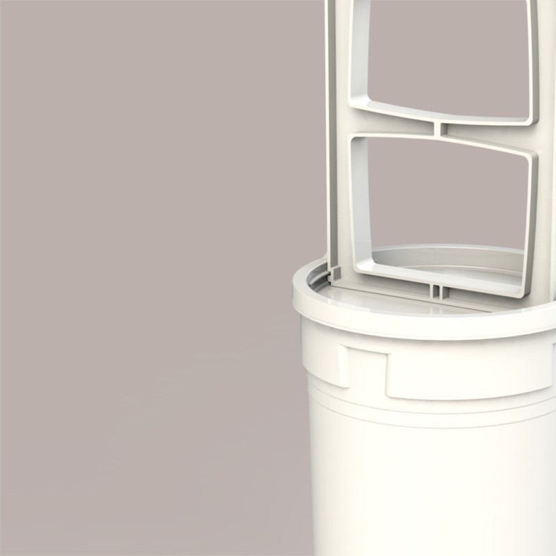 Maniglia Trasparente per Estrazione Carapina 22x19,9 cm [1dc4b9f4]