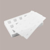 1 Pz Set 2 Stampi Kube 01 con 50 Stecchi in Legno e Vassoio Nero per Gelato Design Quadrato 20x20x20 mm [fb87fc79]