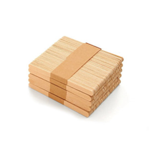 1 Pz Set 2 Stampi Kube 01 con 50 Stecchi in Legno e Vassoio Nero per Gelato Design Quadrato 20x20x20 mm [49ca7a63]