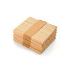 1 Pz Set 2 Stampi Kube 01 con 50 Stecchi in Legno e Vassoio Nero per Gelato Design Quadrato 20x20x20 mm [49ca7a63]