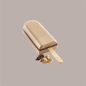1 Pz Set 2 Stampi GEL12 CREMINO con 50 Stecchi in Legno per Gelato misura 92x45H23 mm [a50d6775]