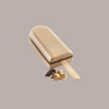 1 Pz Set 2 Stampi GEL12 CREMINO con 50 Stecchi in Legno per Gelato misura 92x45H23 mm [a50d6775]