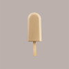 1 Pz Set 2 Stampi GEL12 CREMINO con 50 Stecchi in Legno per Gelato misura 92x45H23 mm [1740e16f]