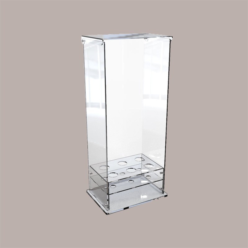 Porta Coni Cialde Vetrinetta Aperta Rettangolare 6 Fori in Plexiglass [0cc573c9]