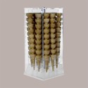 Porta Coni Girevole a 18 Fori in Plexiglass Finiture Colore Nero [7cdae6f4]