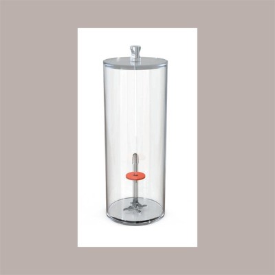 Porta Coni Rovesci a Tubo in Plexiglass con Supporto Interno Removibile Dm 12H33 cm [6c7e7222]