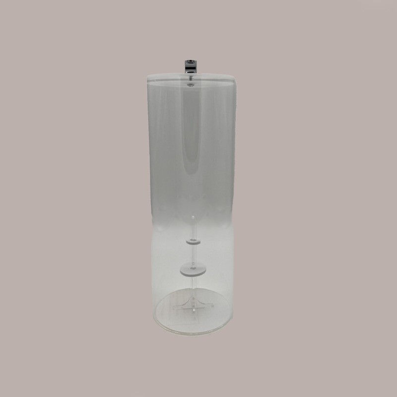 Porta Coni Rovesci a Tubo in Plexiglass con Supporto Interno Removibile Dm 12H33 cm [b0087631]