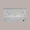 Portaconi 6 File con Cassetto e Porta 2 Formati Coni per Gelaterie in Plexiglass 27,5x15H20 cm [a5ed6b31]
