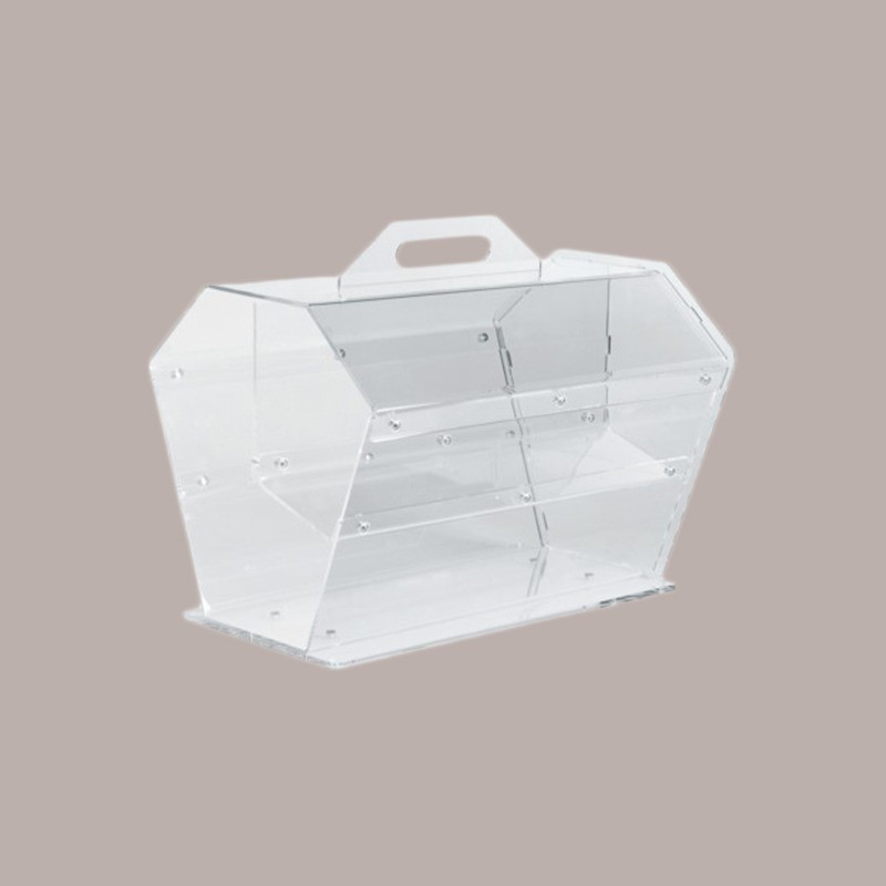 Bauletto Porta Coni a 3 Scomparti con Porta per Gelaterie 50x37H41 cm [ba832320]