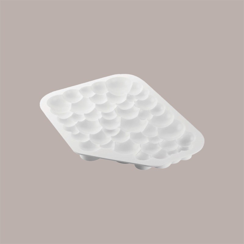 1 Pz Set 2 Stampi Bubble Gel in Silicone e Tapis Gel per Decorazione Vaschetta di Semifreddo [79f2960f]