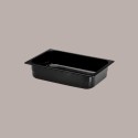 Bacinella Vaschetta per Gelato in Policarbonato Nero 360x165H120 [0d336c14]