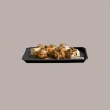 10 Pz Vassoi Espositore da Banco Nero Rettangolare 27,5x20H2 cm [32ef98de]