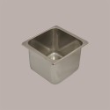Bacinella per Gelato In Acciaio Inox Salvaspazio 18x16,5H12,6 cm [f31f4c0f]