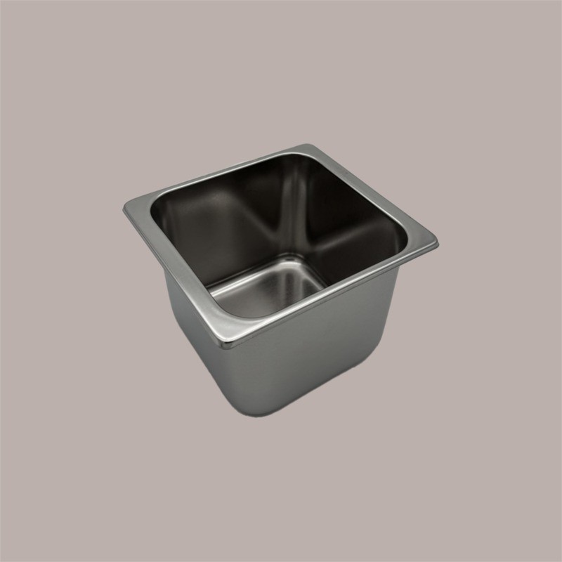 Bacinella per Gelato In Acciaio Inox Salvaspazio 18x16,5H12,6 cm [98748918]