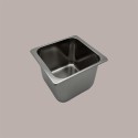 Bacinella per Gelato In Acciaio Inox Salvaspazio 18x16,5H12,6 cm [98748918]