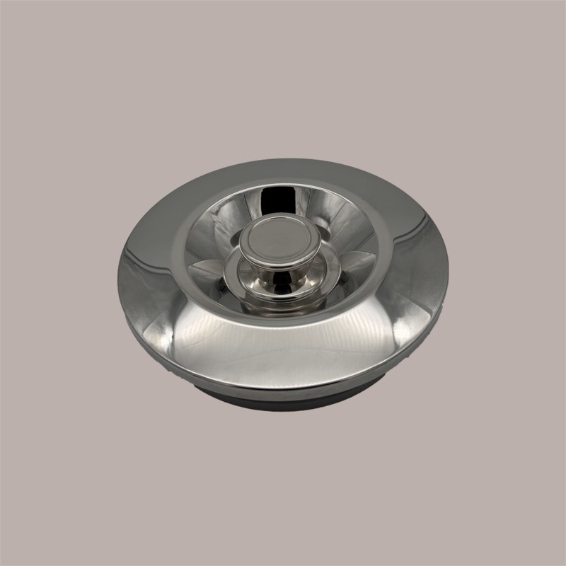 Coperchio in Acciaio Inox con Pomolo per Carapina Gelato da Banco Dm20 cm [1fd85119]