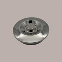 Coperchio in Acciaio Inox con Pomolo per Carapina Gelato da Banco Dm20 cm [1fd85119]