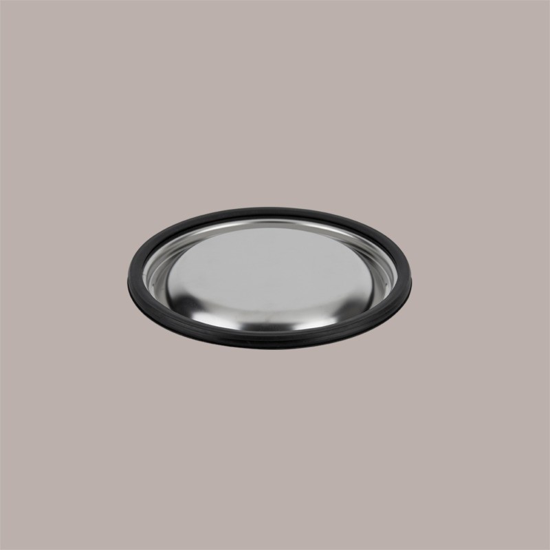 Coperchio In Acciaio con Guarnizione Dm18 cm per Carapina Gelato Dm20 cm [d9905a05]