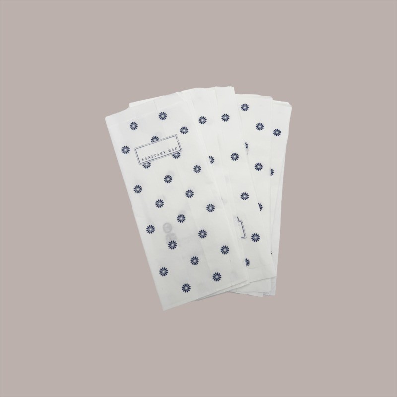 100 Pz Sacchetto per Assorbenti Igenici in Carta Politenata Madame 12x28 cm [7fa889c0]