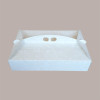 10 Pz Scatola Porta Paste Dolci in Cartoncino Avorio Damascato 36x26H6cm [3c40b84d]