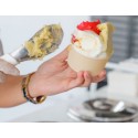 250 Pz Coppetta Bicchiere per Gelato in Carta di Bamboo Biodegradabile 120cc [25ab8c8b]