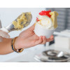 200 Pz Coppetta Gelato Compostabile Biodegradabile Bianco 200cc [0d111656]