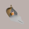 10 Pz Scatola Monoporzione Avana per Trasporto Dolci 13x13 H10 cm [c832e41c]