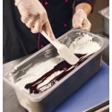 3 Pz Spatola Lecca Lecca Bianca per Gelato 34,x5,5 cm [a28b0823]