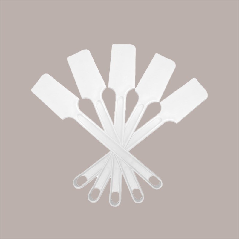 3 Pz Spatola Lecca Lecca Bianca per Gelato 34,x5,5 cm [1596c927]